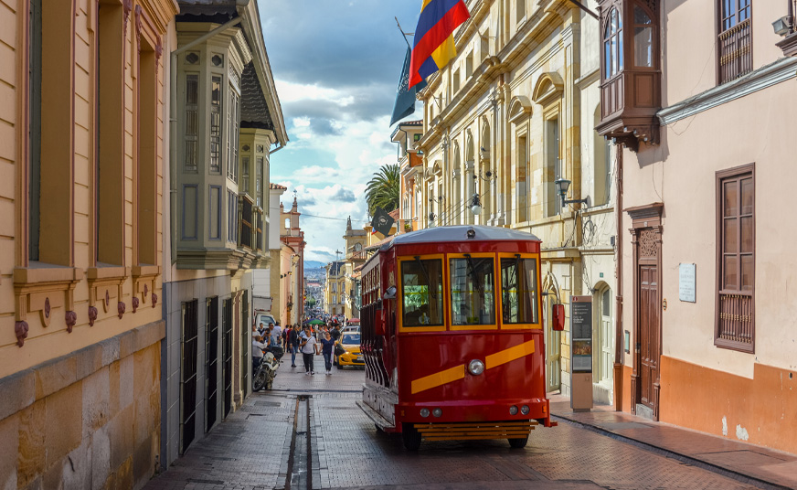 tour guiado por el centro de bogota